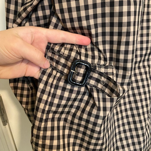 NWOT Jones New York Signature women’s gingham plaid button windbreaker jacket - Picture 6 of 8
